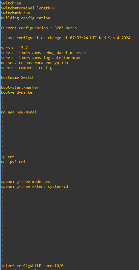 Console Configuration