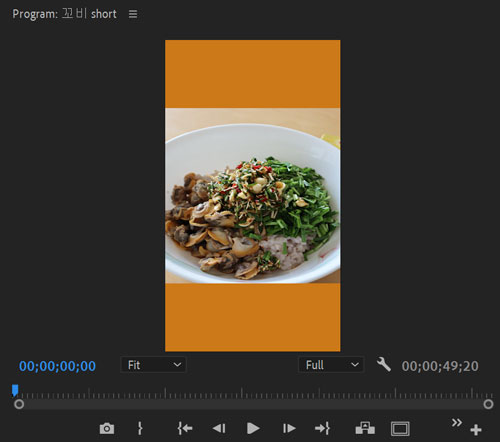 컬러매트가 깔린 영상