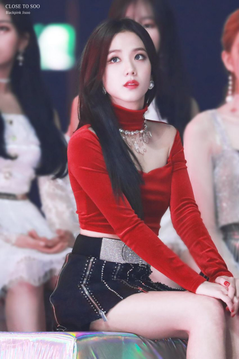  181201 블랙핑크 지수 레드패션