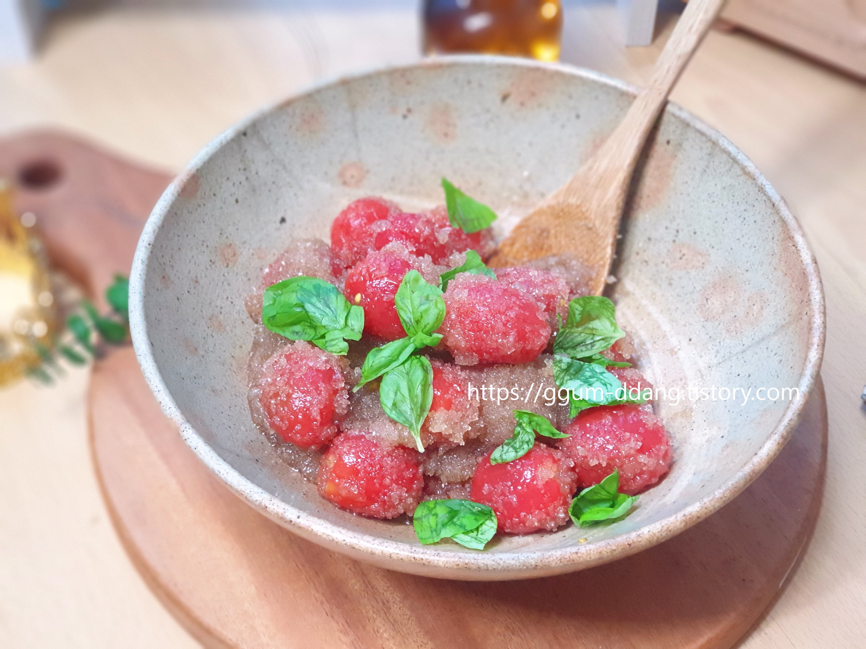 바질청만들기