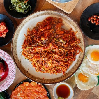 생물 아귀찜