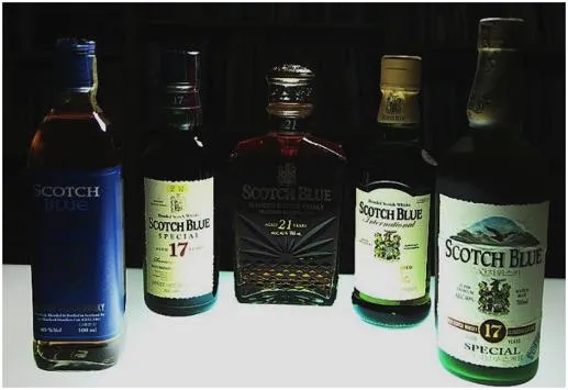 스카치블루 17년산