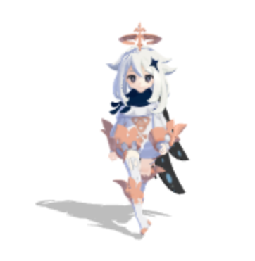  원신 mmd 모델 다운
