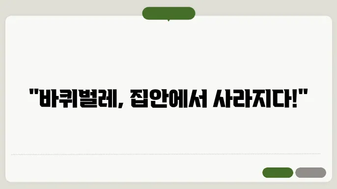 바퀴벌레 퇴치방법 및 퇴치약 알아보기