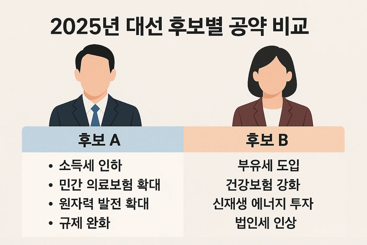 2025 대선 공약 비교: 이재명 vs 김문수 vs 이준석, 누가 진짜 실현 가능한 약속을 했을까?
