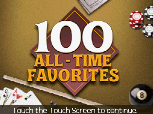 (NDS / USA) 100 All-Time Favorites - 닌텐도 DS 북미판 게임 롬파일 다운로드