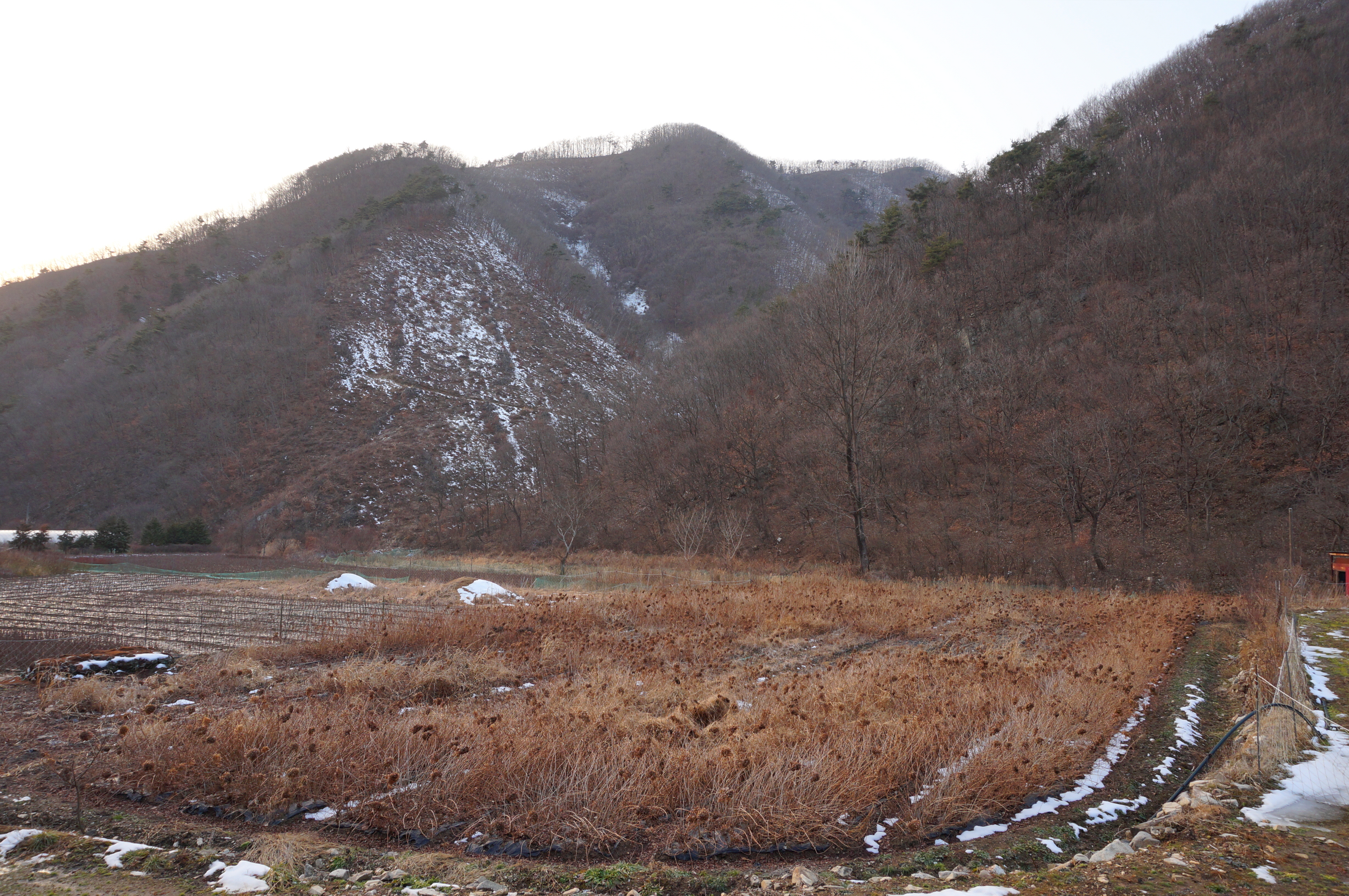 정수사 주변 설산의 풍경