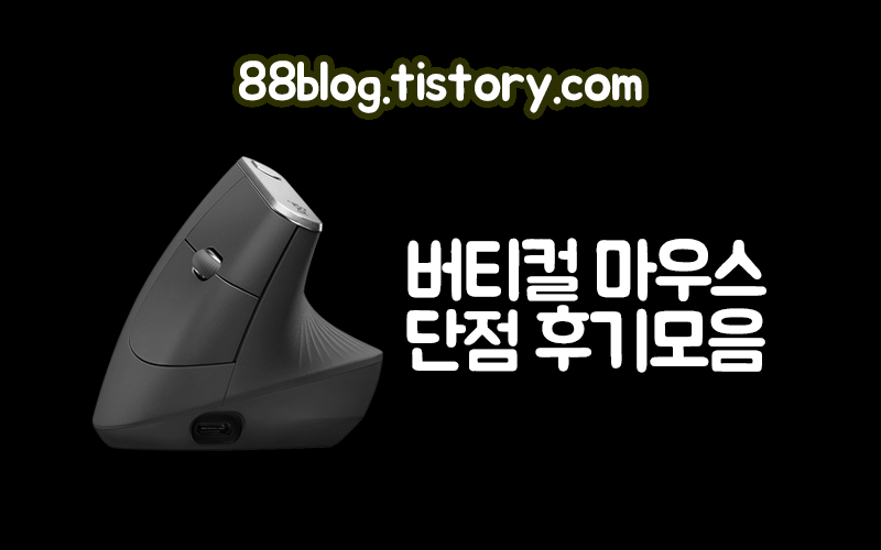  버티컬마우스 단점 후기 모음