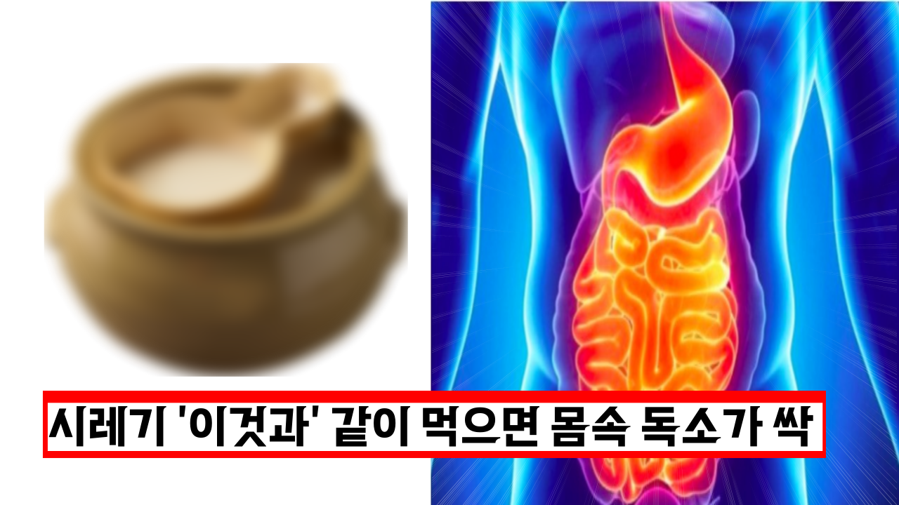  시레기 '이것과' 같이 먹으면 몸속 독소가 싹 사라집니다.