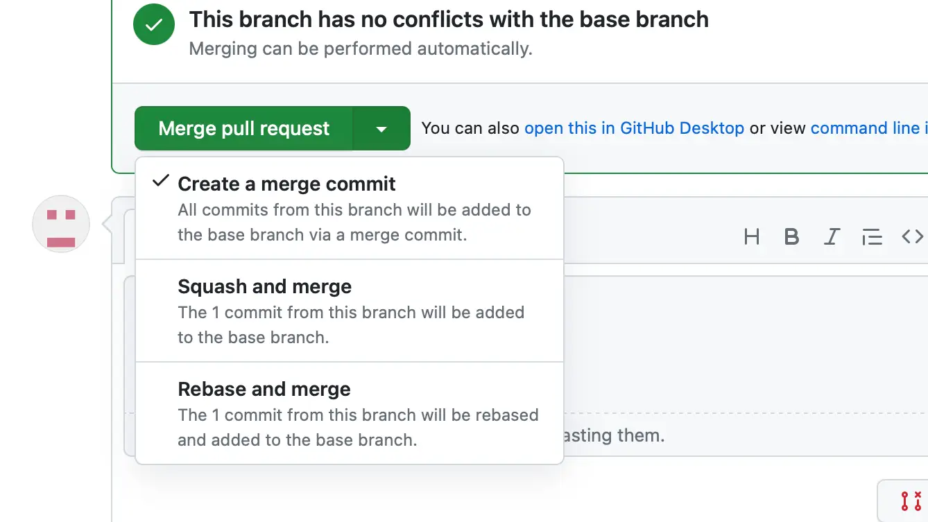 Github Branch 생성 ( pull request로 merge 해보기 )