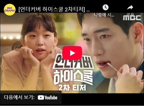 언더커버 하이스쿨 등장인물 출연진 인물관계도 기본정보 줄거리