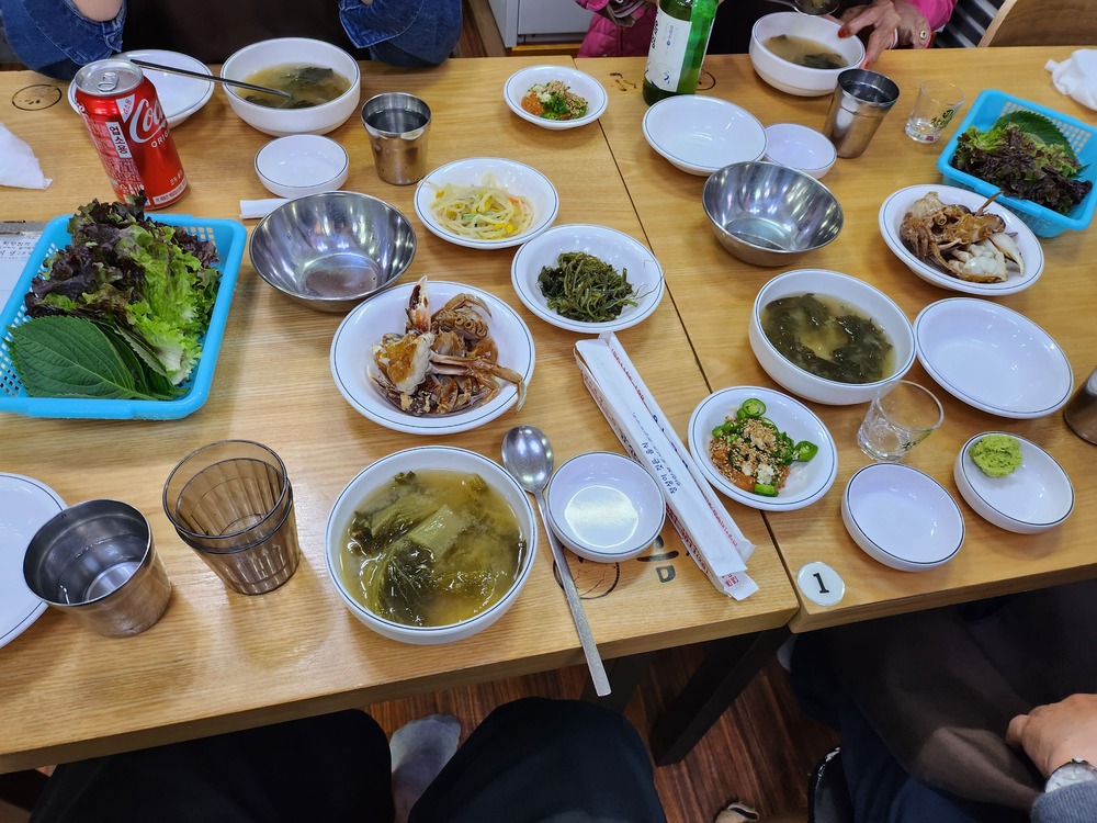 금산식당 밑반찬
