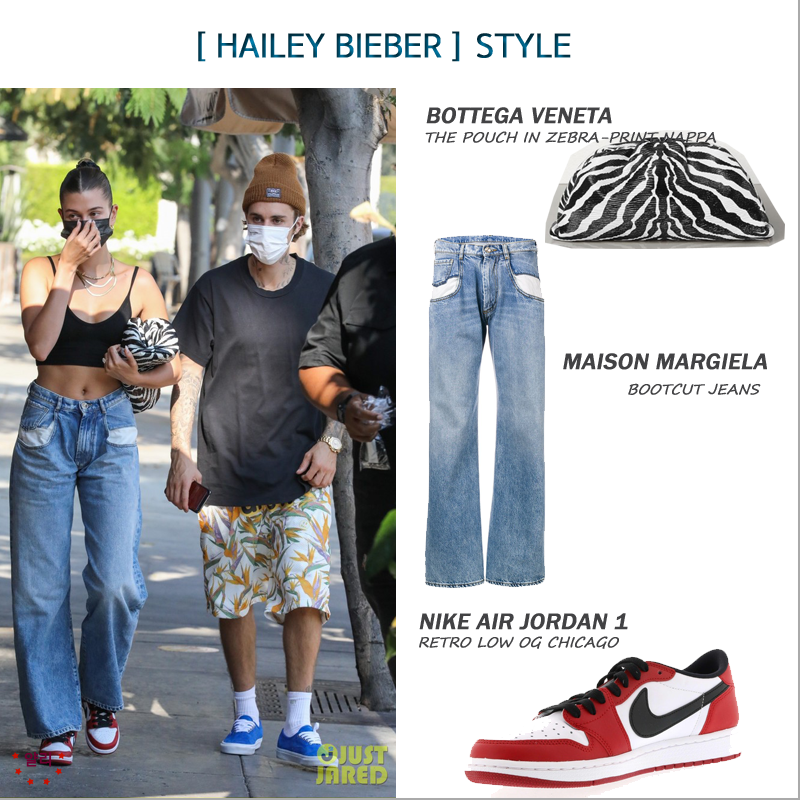  Hailey Bieber Shows Off Midriff During Dinner & Lunch Out With Justin Bieber