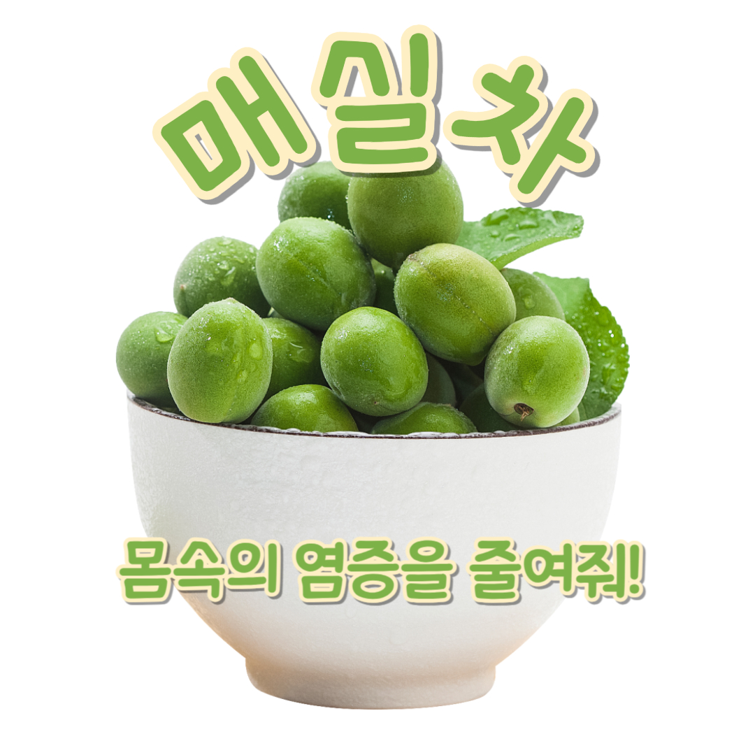 매실차 몸속 염증을 제거해주는 면역의 차!