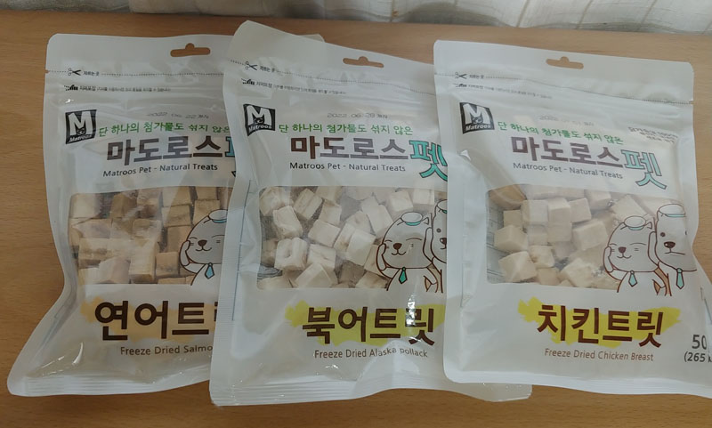  재구매 100% 고양이 간식 마도로스펫