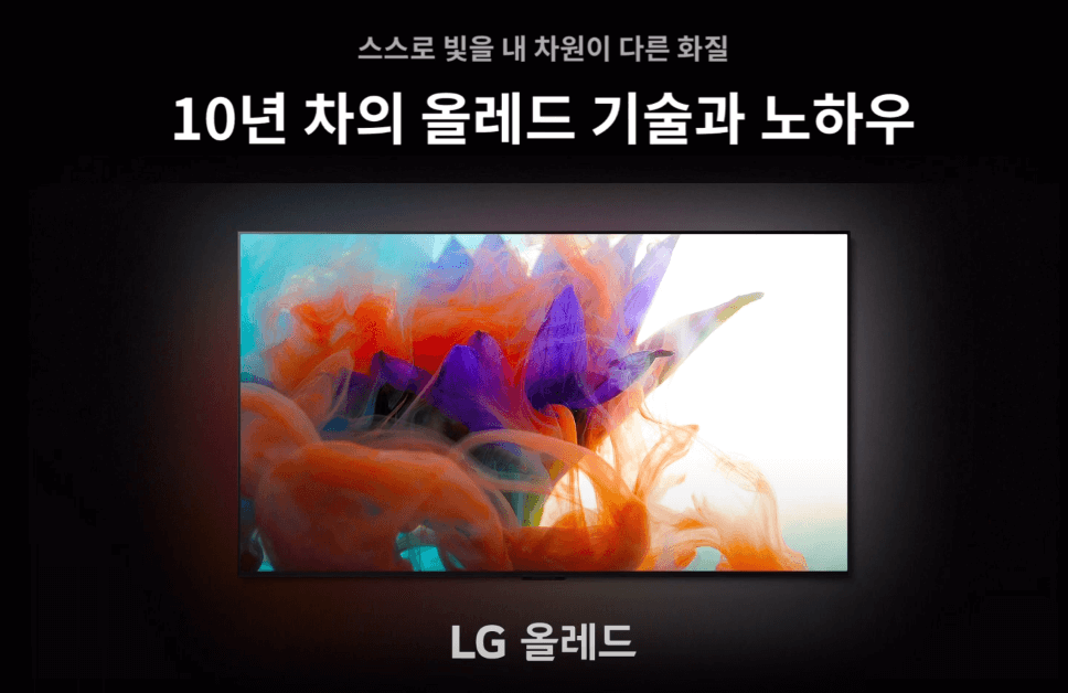 LG 65인치 올레드 에보 TV4