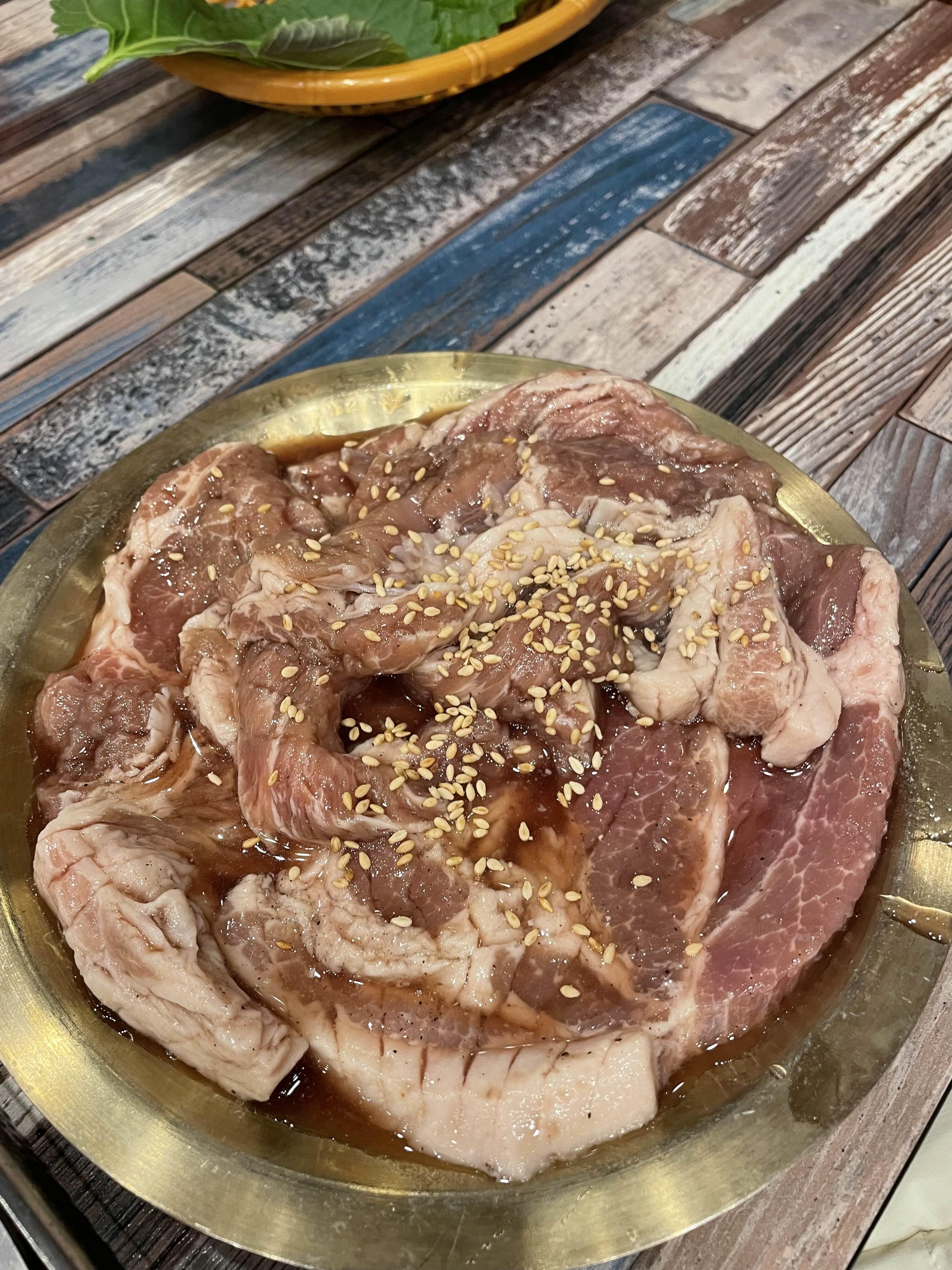  삼환축산은 어디든 존맛탱! 삼환축산 광안점 2명이서 1.4Kg먹음!!