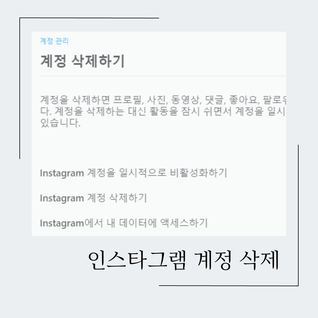 인스타그램 데이터