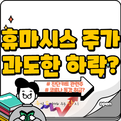  휴마시스 진단키트 테마 끝?