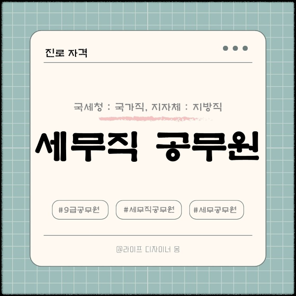 세무직 공무원