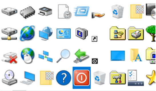여러가지-아이콘-모음창