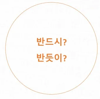 반듯이 반드시 차이 맞춤법_19