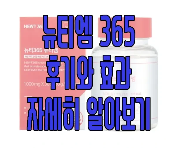 뉴티엠 365에 관한 글 보러 가기 링크 사진