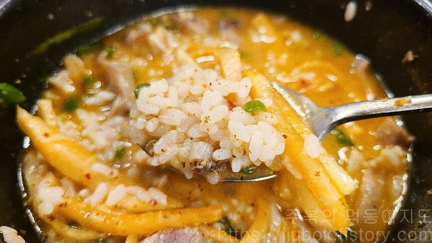 토부리-병천순대-순대-곰탕-공기밥
