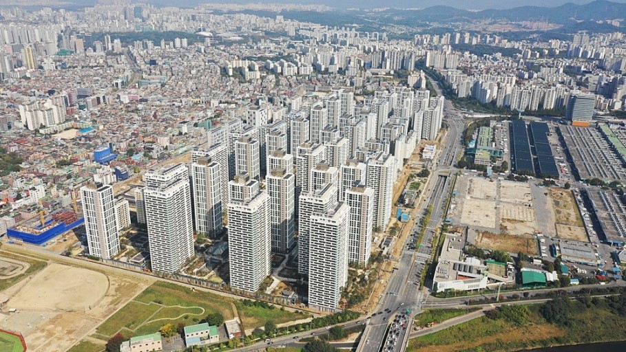 헬리오시티 항공뷰