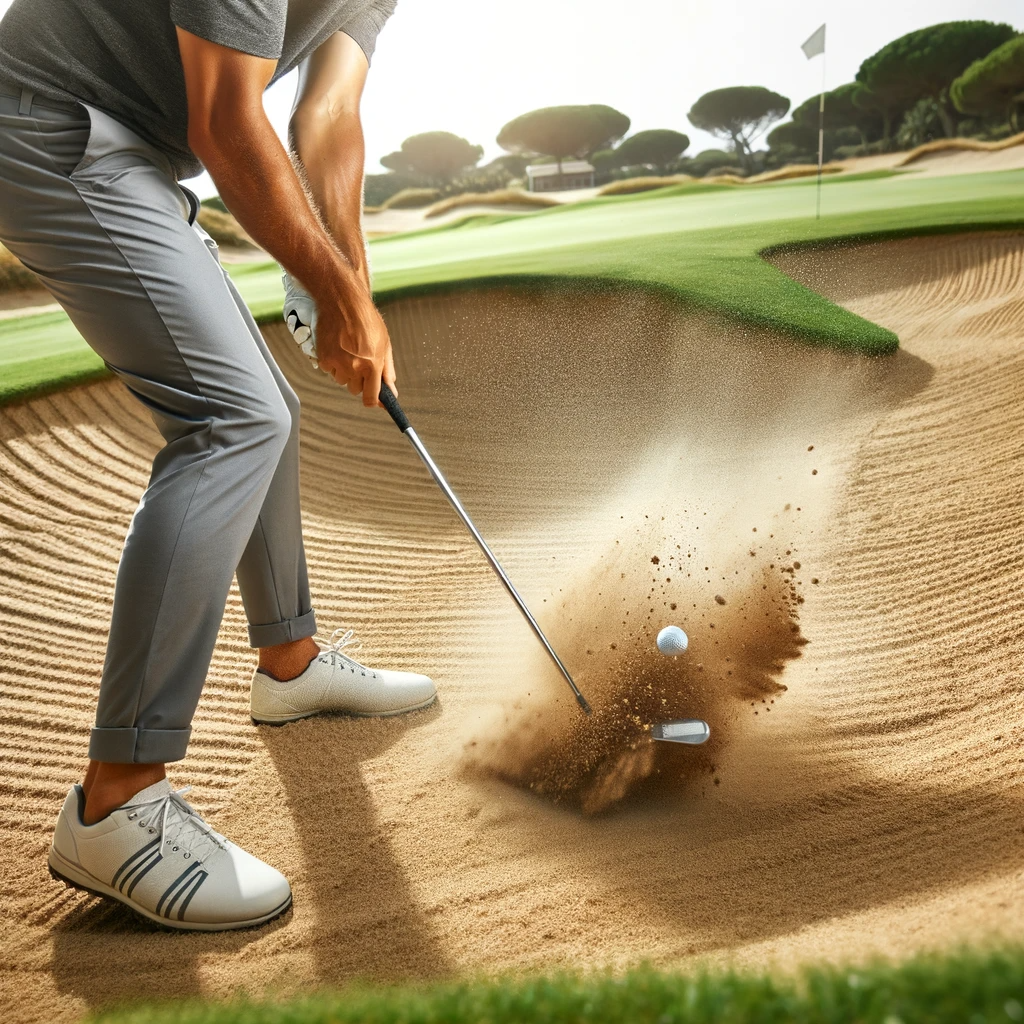 골프 장애물 극복: 물&#44; 모래&#44; 숲에서의 플레이 마스터하기 - 2. 모래에서의 골프 플레이
