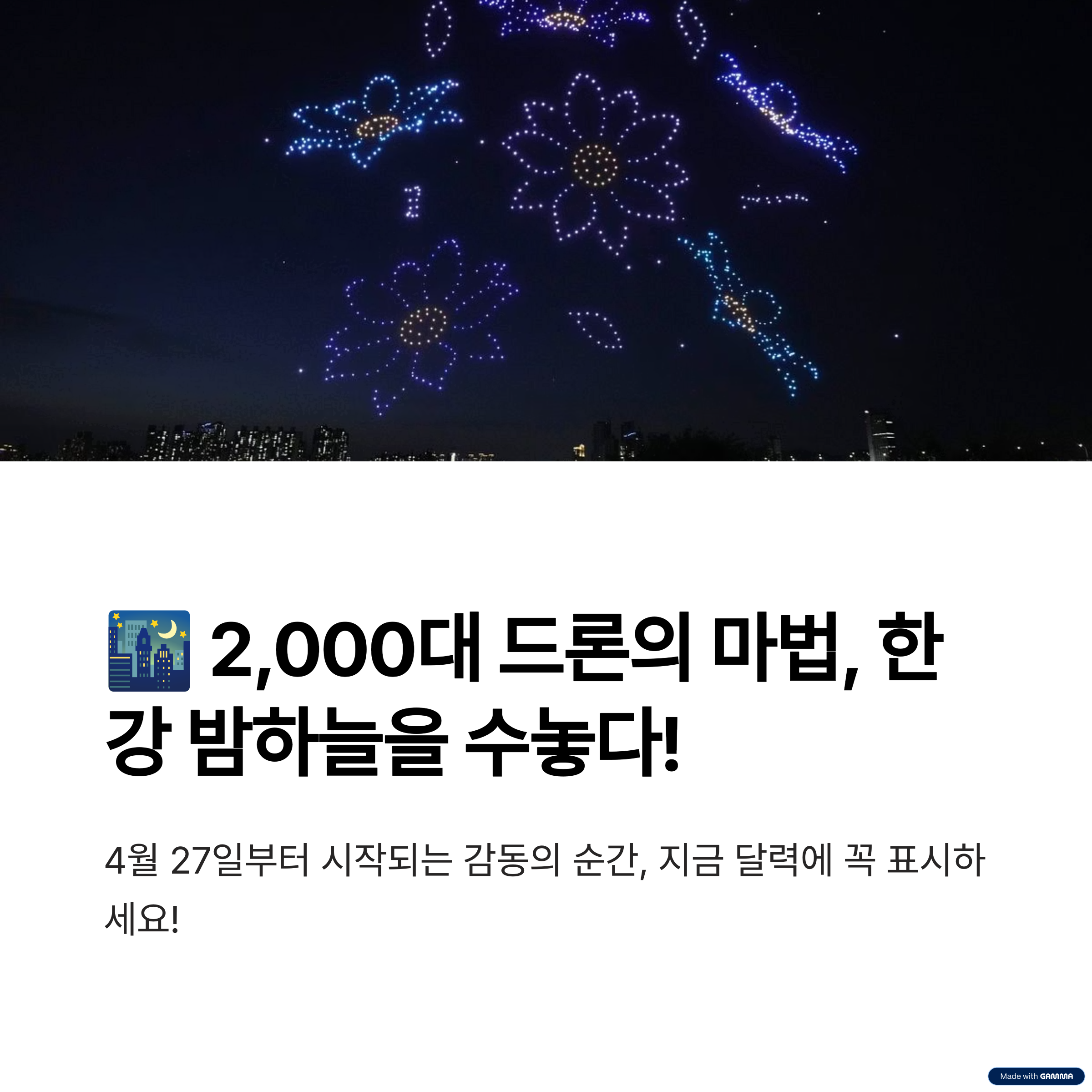 드론 라이트 쇼