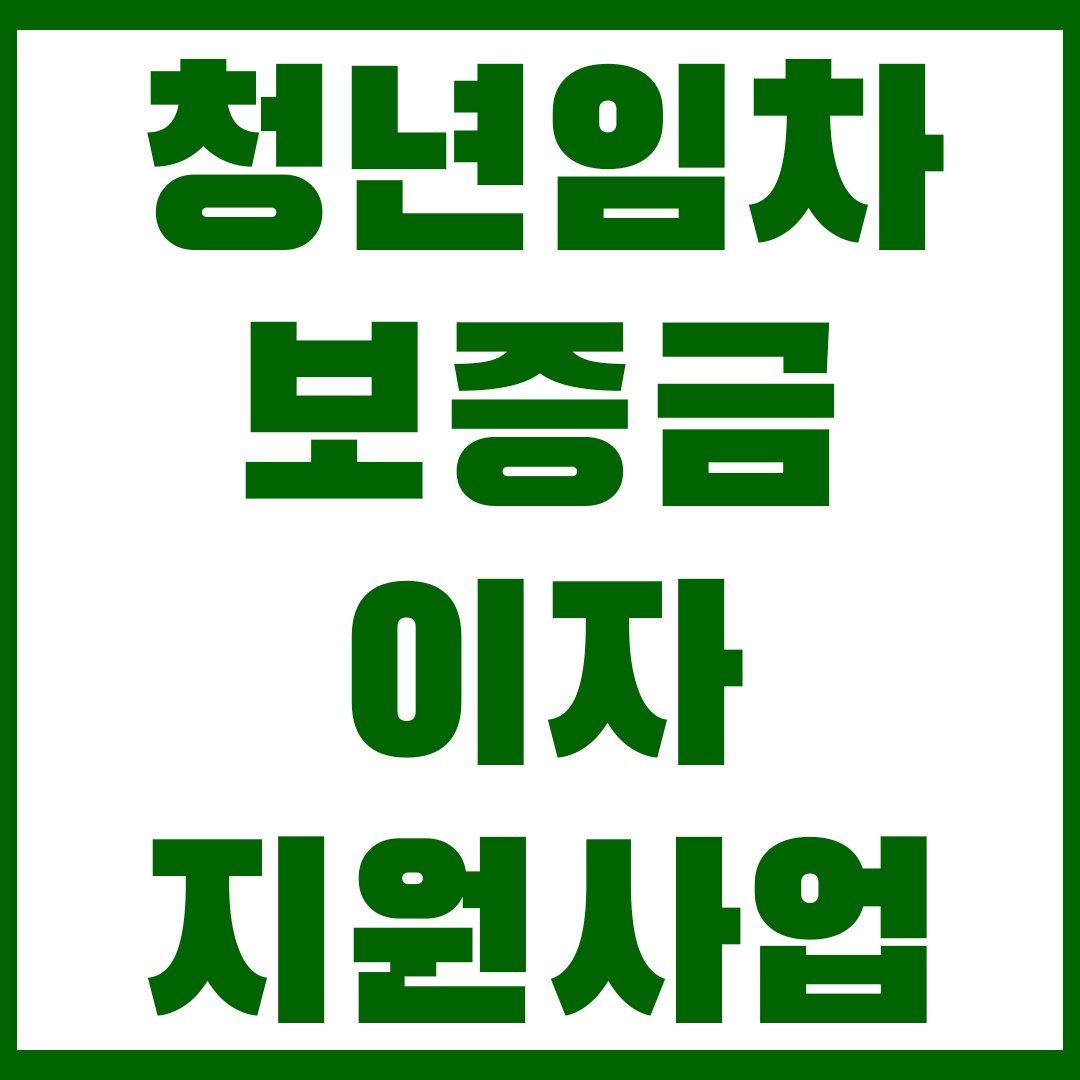 서울시 청년임대차보증지원사업