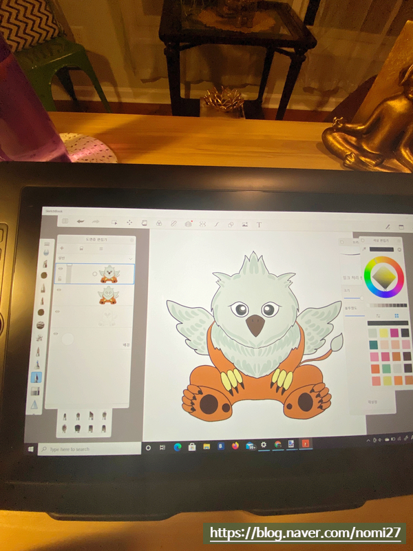 디지털 아트 그림 그리기 귀여운 게임 캐릭터 그리기 9