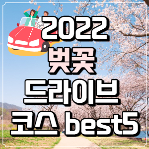 2022-벚꽃-개화시기-드라이브-코스-best5