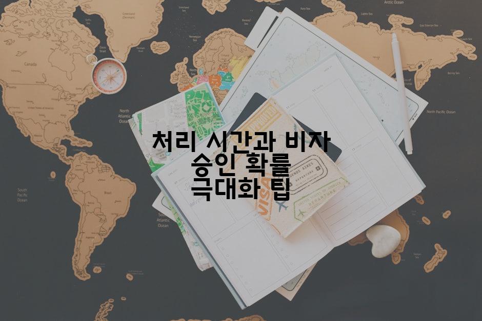 처리 시간과 비자 승인 확률 극대화 팁