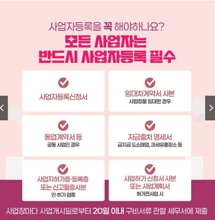 사업자등록증 발급시 필수서류 번호조회 간단신청방법