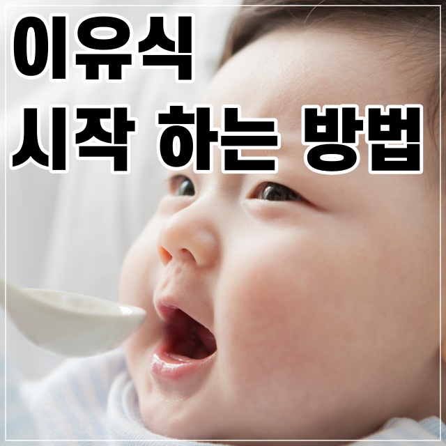  이유식 시작 하는 방법