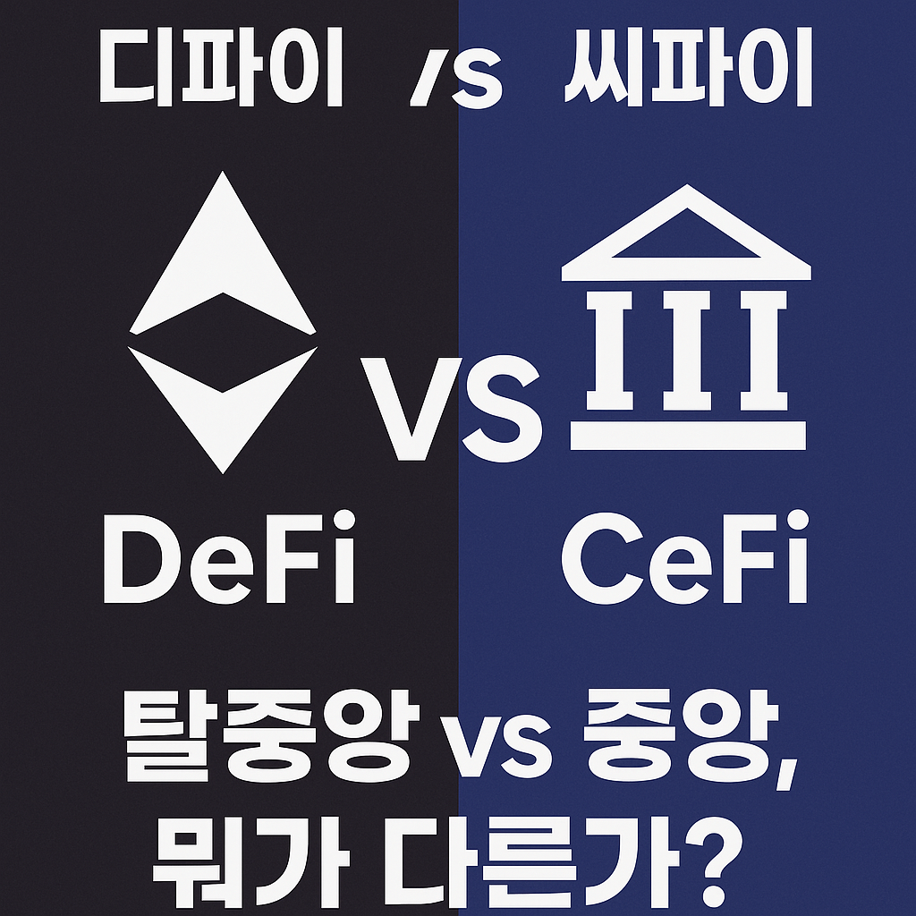 디파이와 씨파이의 차이점이 궁금하신가요? 두 시스템의 구조와 장단점을 비교해 투자 전략에 도움이 되는 정보를 정리했습니다.