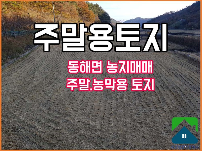  경남고성부동산(토지) 동해면 청정지역 골짜기 주말용토지 농막용토지매매