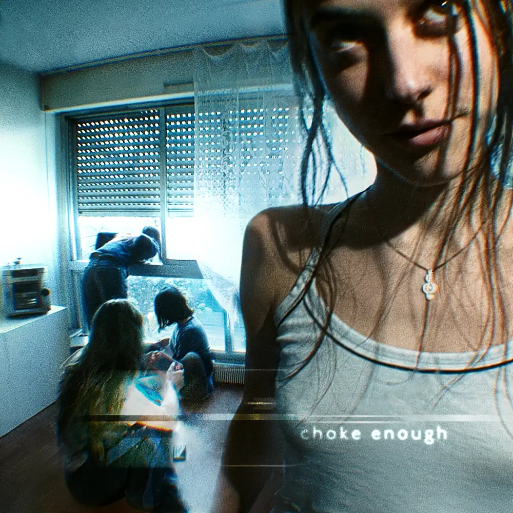 Album cover of 'choke enough' by Oklou.