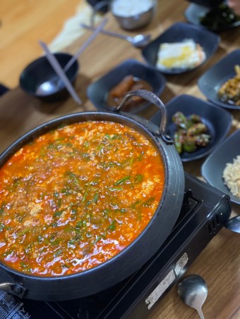초당 순두부 전골