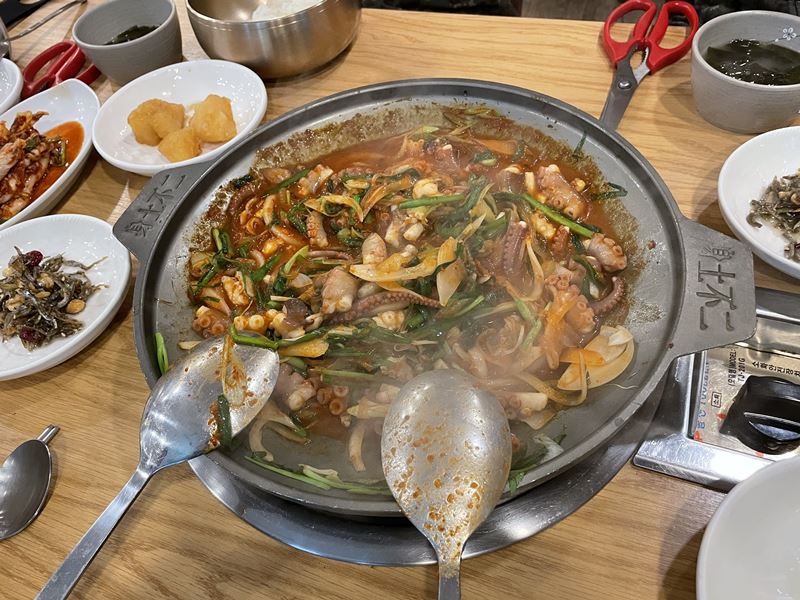 해정-볶아진 낙지