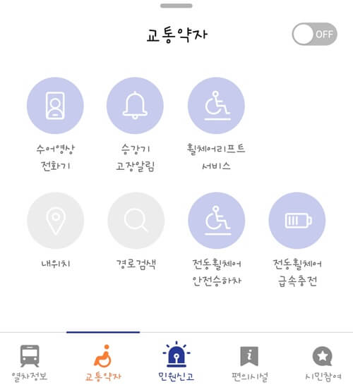 또타지하철_교통약자서비스사진