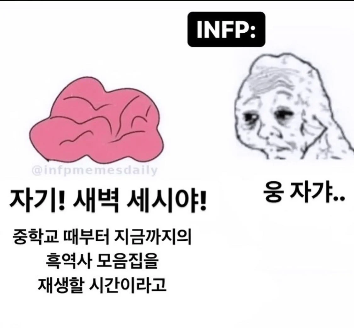 인프피 infp 짤