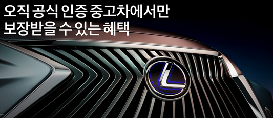 렉서스 인증중고차