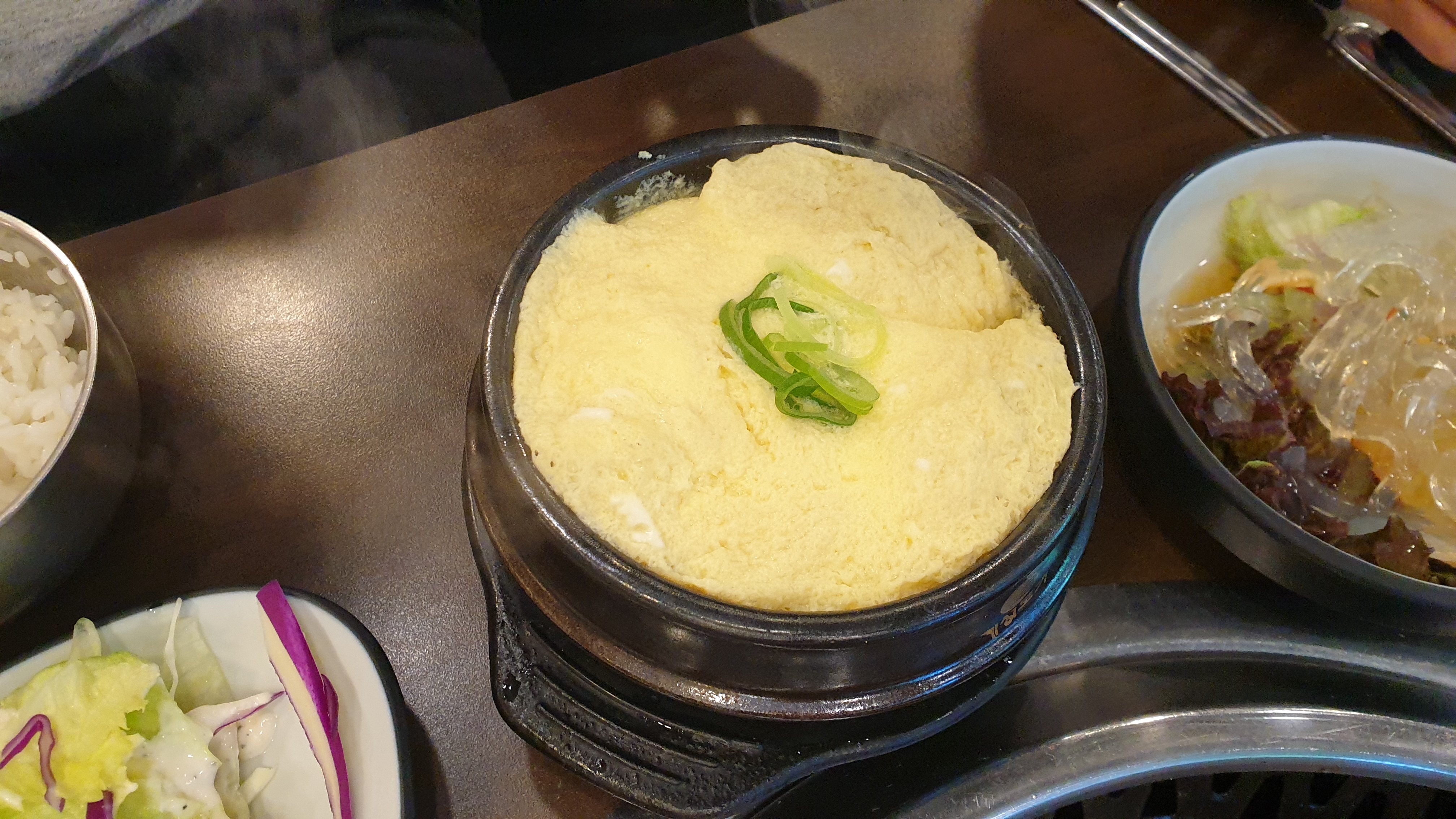 마천동 마포숯불갈비 - 계란찜