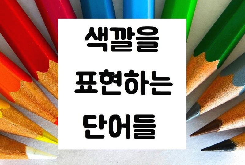 Top 6 색 표현 단어 2022 Top 6 색 표현 단어 2022