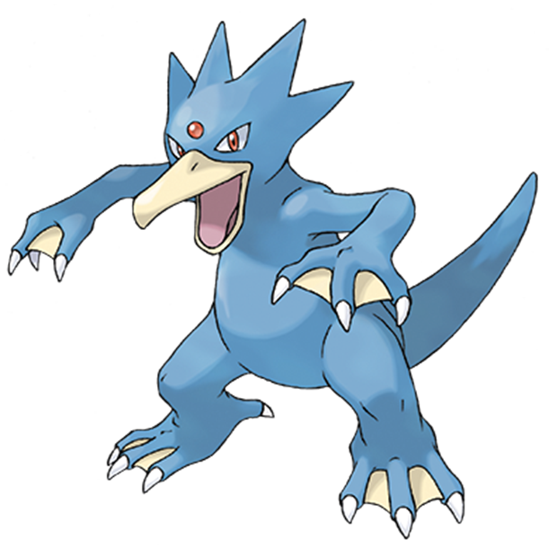  [포켓몬도감]  No. 055 골덕 Golduck #055