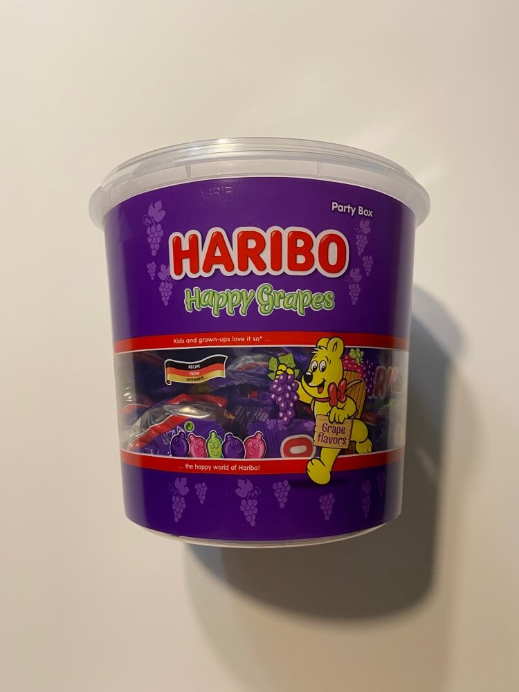 하리보_행복한포도젤리_1kg 사진