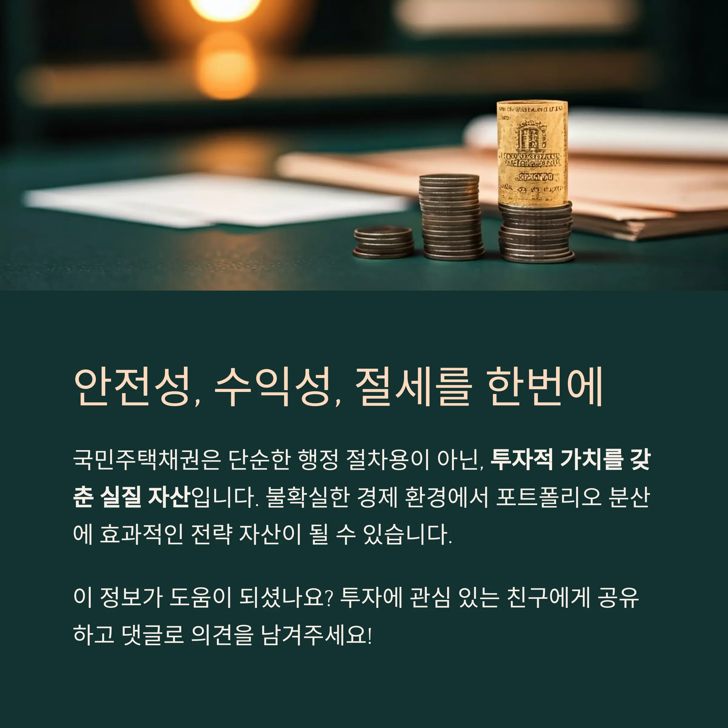 투자와 실수요를 모두 충족하는 전략 자산